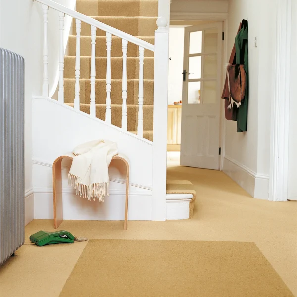 Bell Twist hall and stairs carpet fitting
