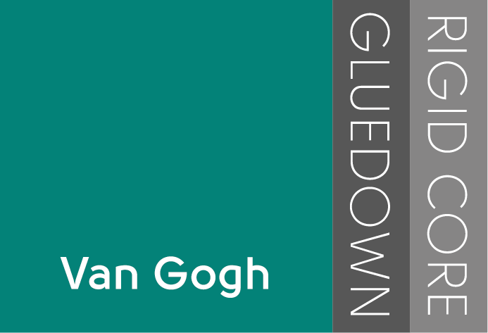 Van Gogh - Gluedown - Rigid Core - Logo