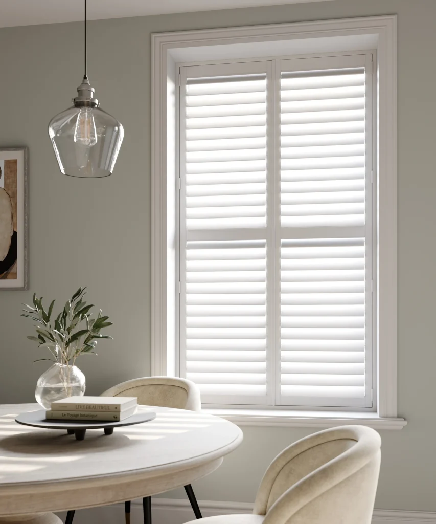 Full height dining room shutters